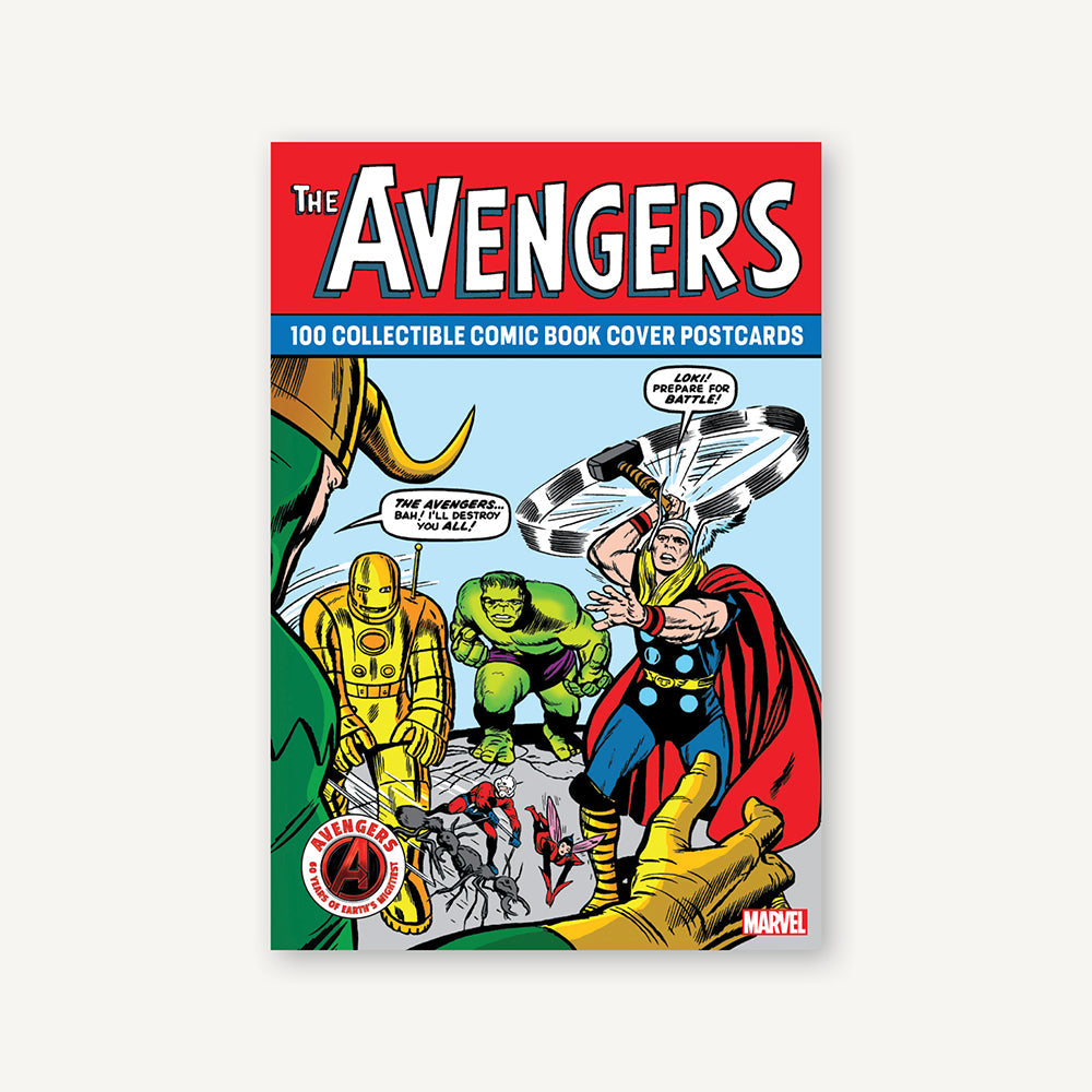 The Avengers - 100 Collectible Comic Book Cover Postcards