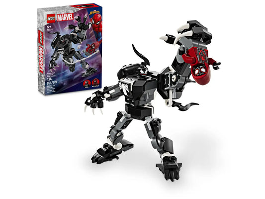 Venom Mech Armor vs. Miles Morales - Lego Set