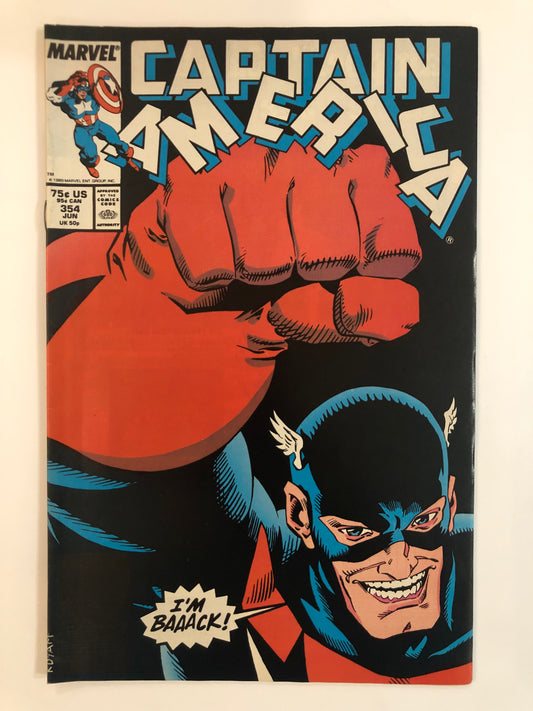 Captain America #354