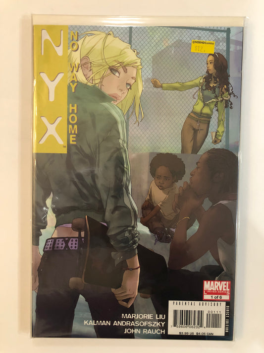 Nyx: No Way Home (2008) Complete Set #1-6