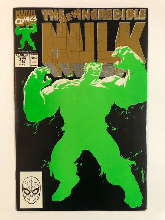 Incredible Hulk #377 Second Print