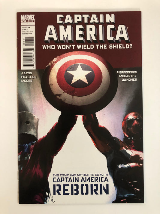 Captain America Who Won’t Wield The Shield? One-Shot