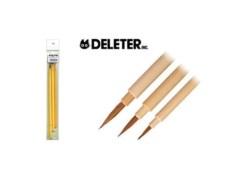 Deleter Menso 3 Brush Set
