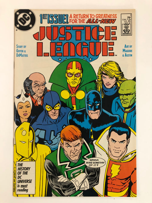 Justice League (1987) #1