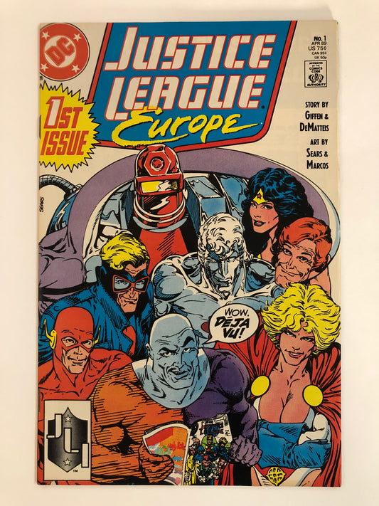 Justice League Europe (1989) #1