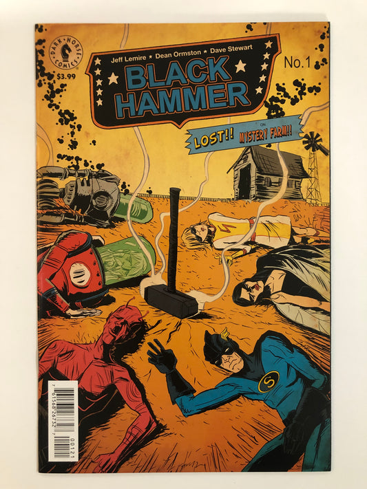 Black Hammer #1 Cvr B Lemire