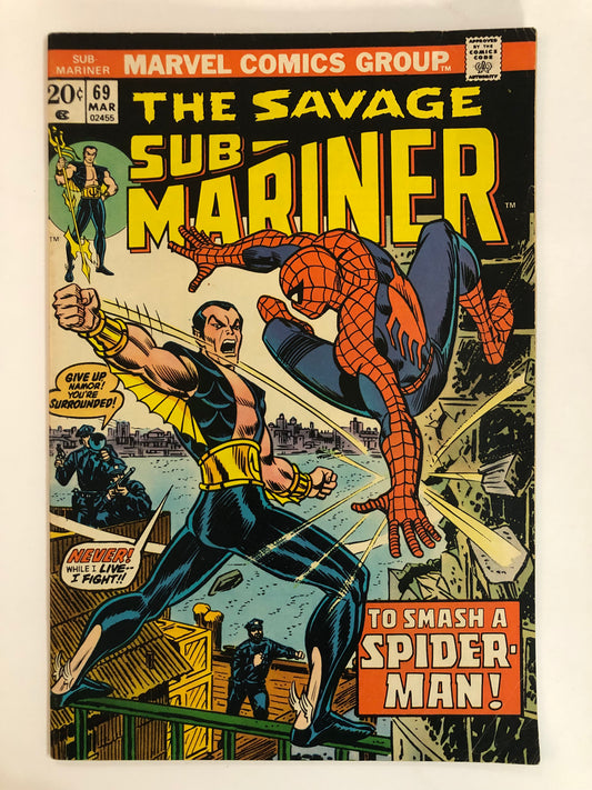 Savage Sub-Mariner #69 (1968)