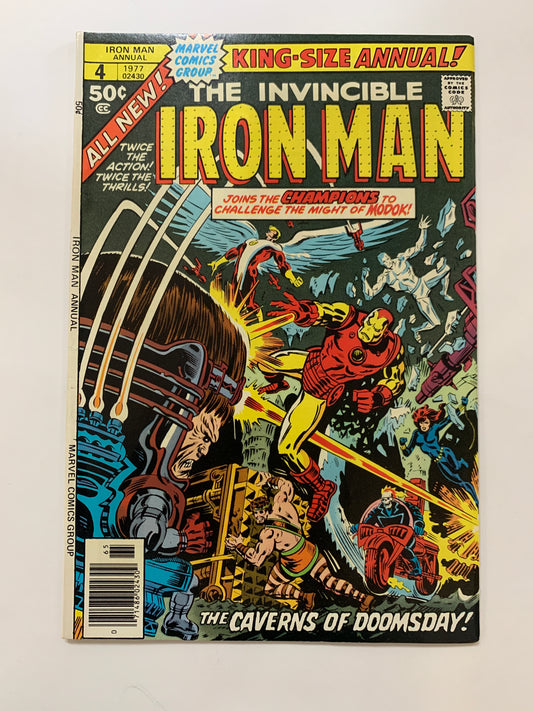 Invincible Iron Man Annual #4