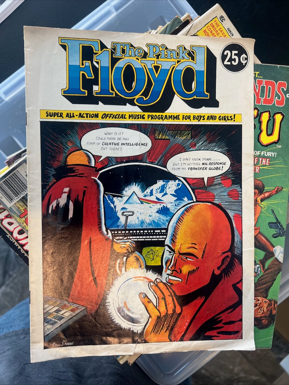 Pink Floyd Comic Magazine Tour Program 1974