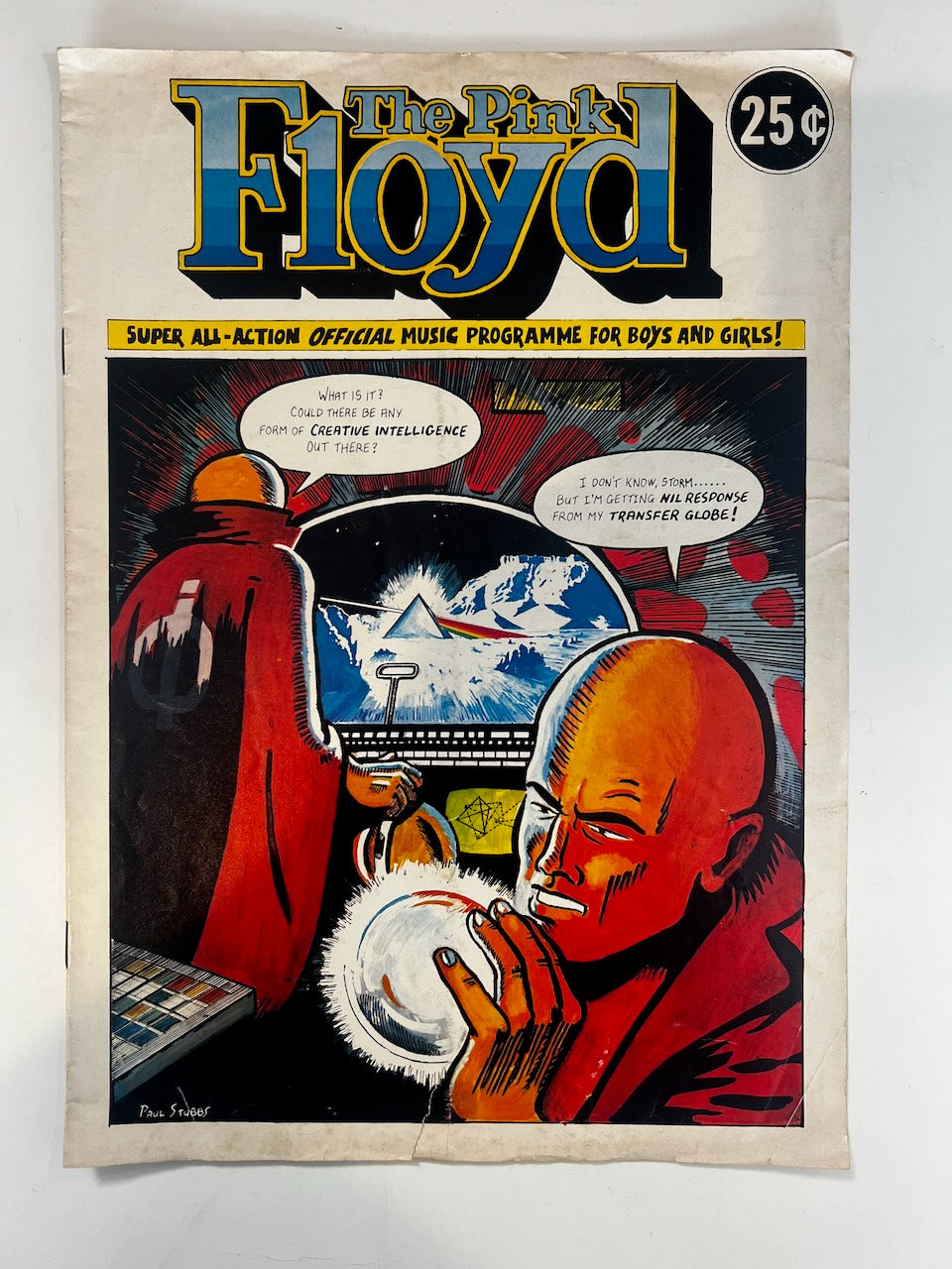 Pink Floyd Comic Magazine Tour Program 1974