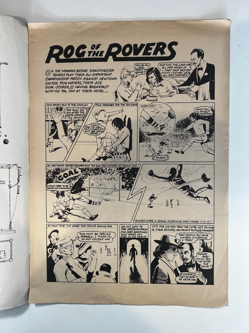 Pink Floyd Comic Magazine Tour Program 1974