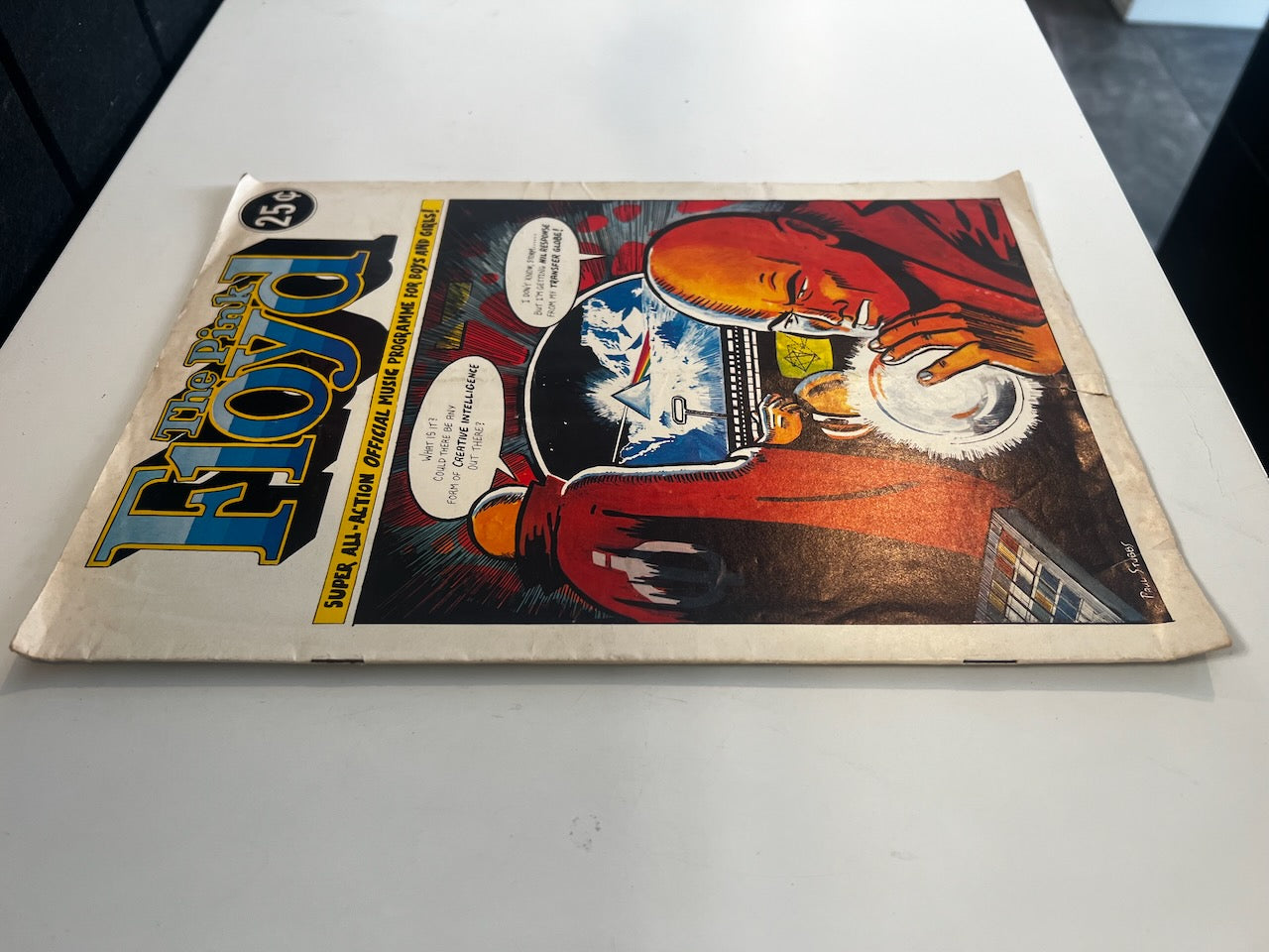 Pink Floyd Comic Magazine Tour Program 1974