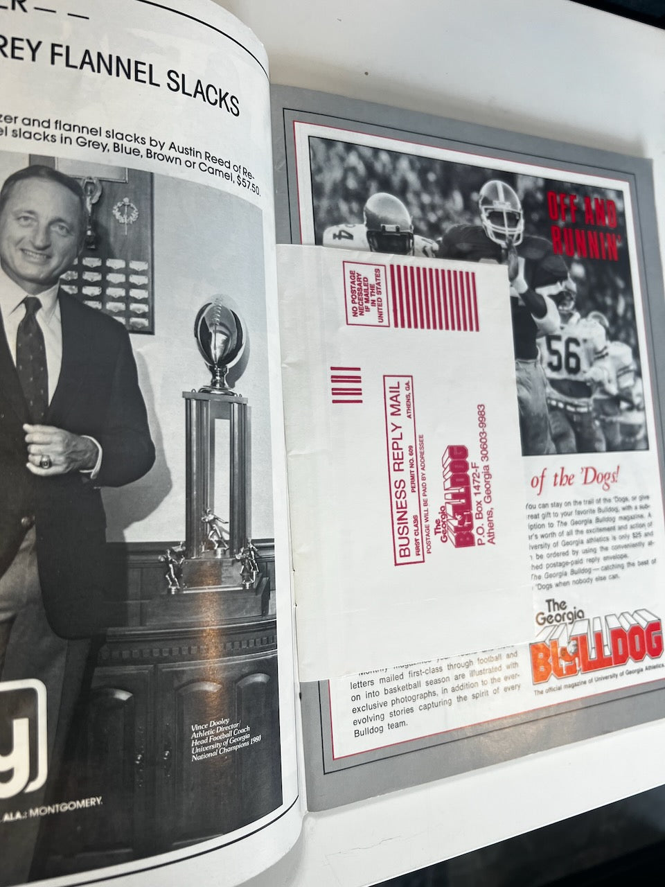 University of Georgia Program Sep 26 1981 USC UGA