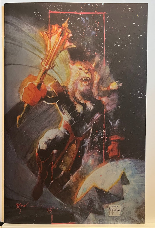 Invincible Universe Battle Beast #1 Sienkiewicz Foil Virgin Variant