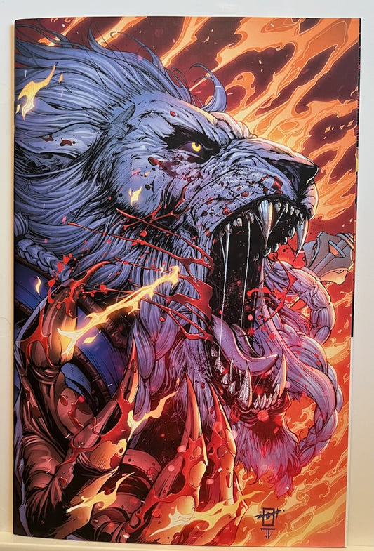 Invincible Universe Battle Beast #1 2nd Print Uribe HeroesCon Virgin Variant