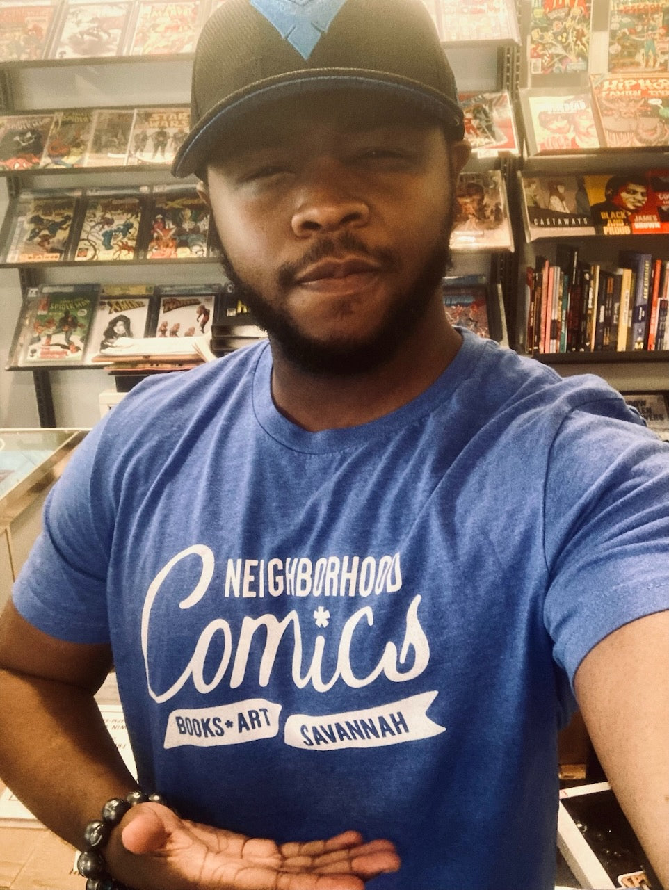 * LCSD: Edwin Galmon Signed Comic