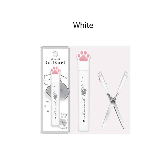 PAW SCISSORS - YURU NYAA : White