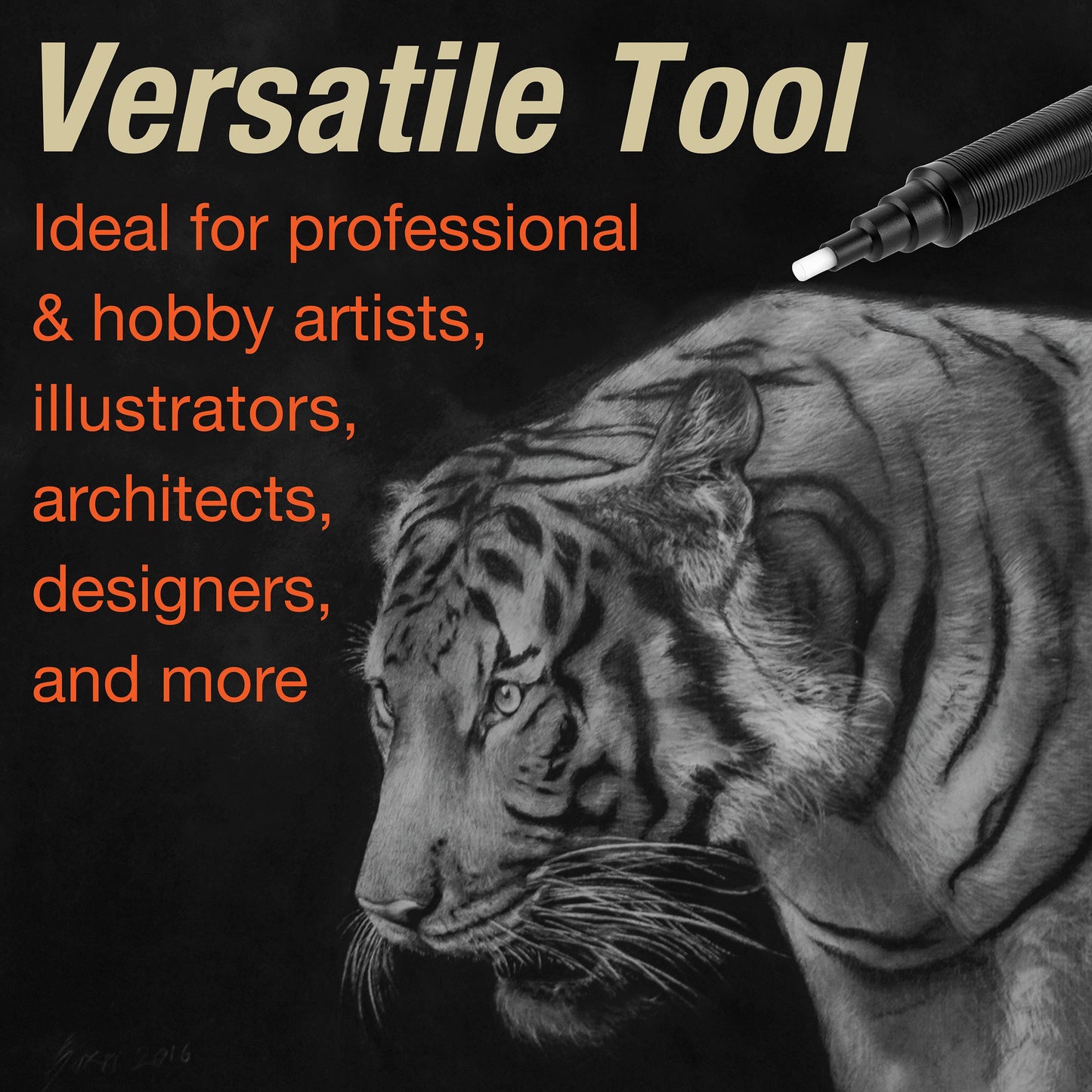 Precision Eraser Pen and Refill Blistercard