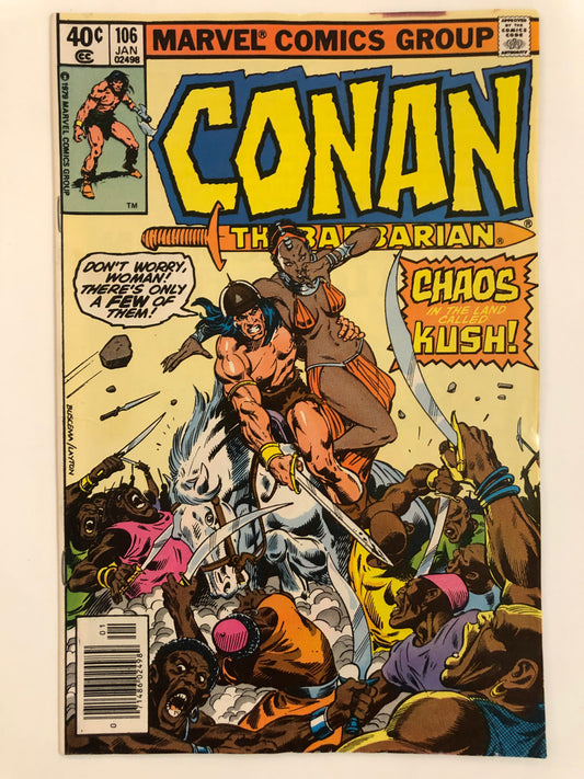 Conan the Barbarian #106