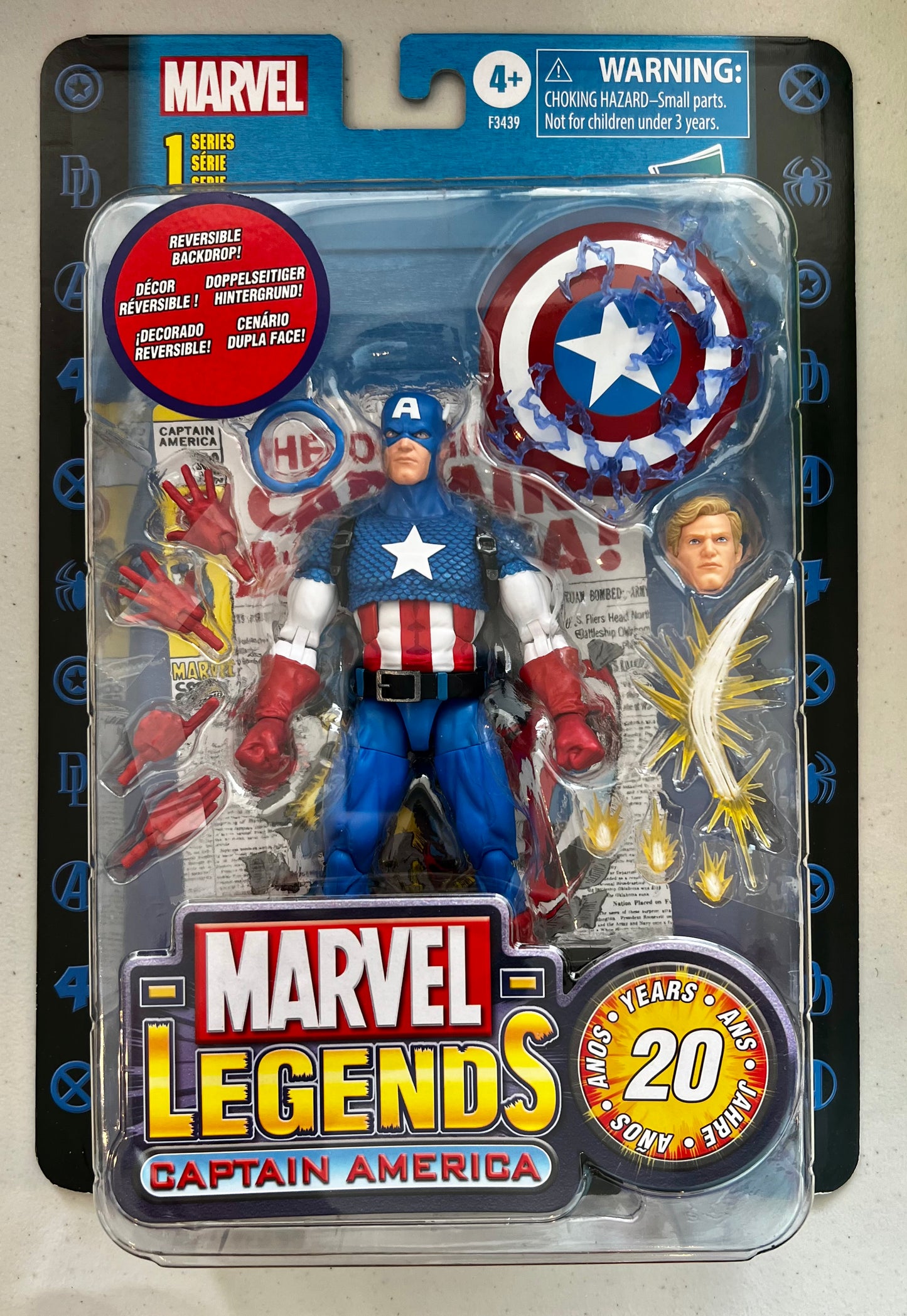 Marvel Legends 20th Captain America Series 1