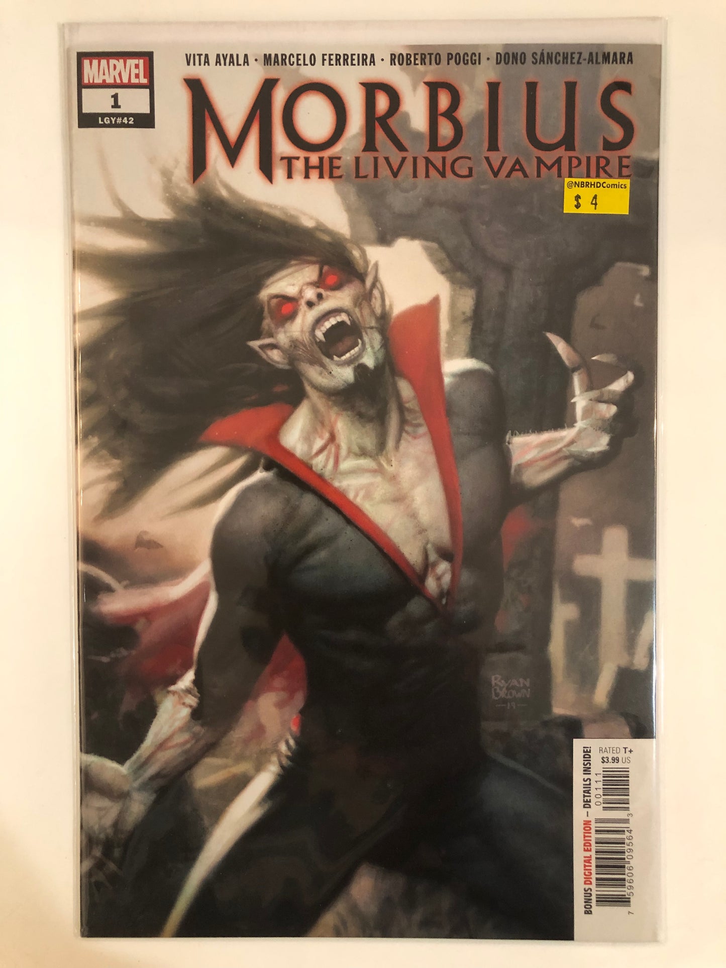 Morbius: The Living Vampire #1