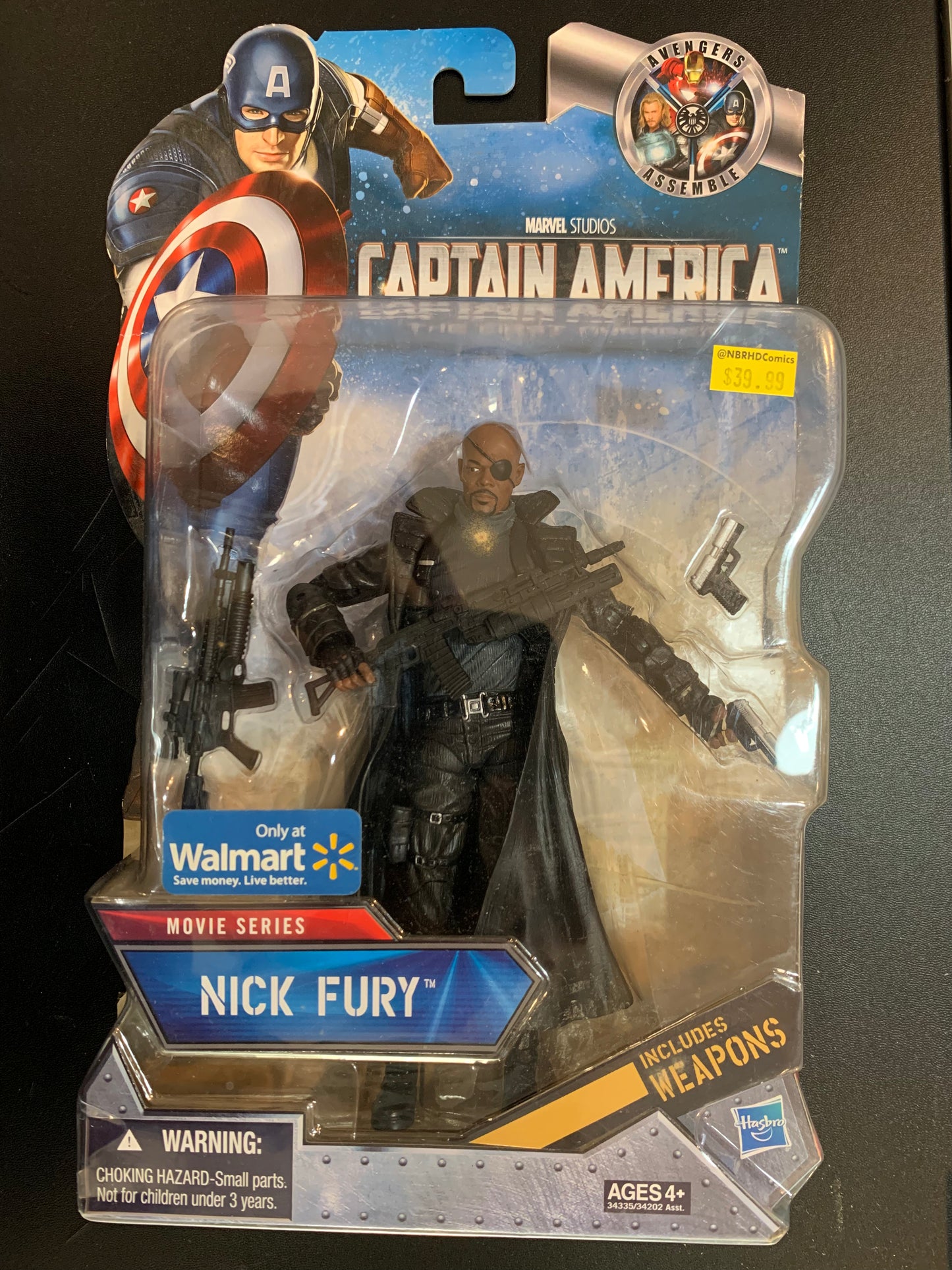 Marvel Movie Series Nick Fury Figure (Walmart Exclusive)