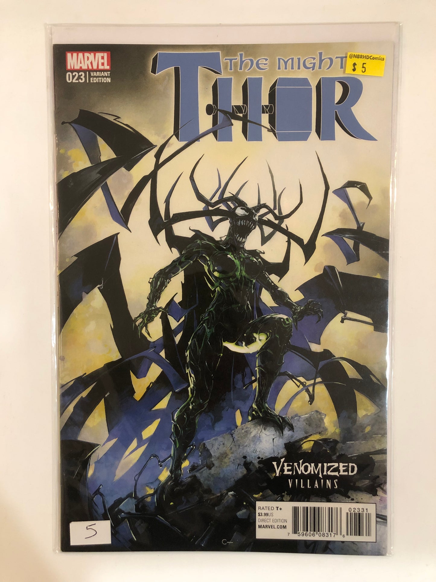 The Mighty Thor #23 Venomized Variant