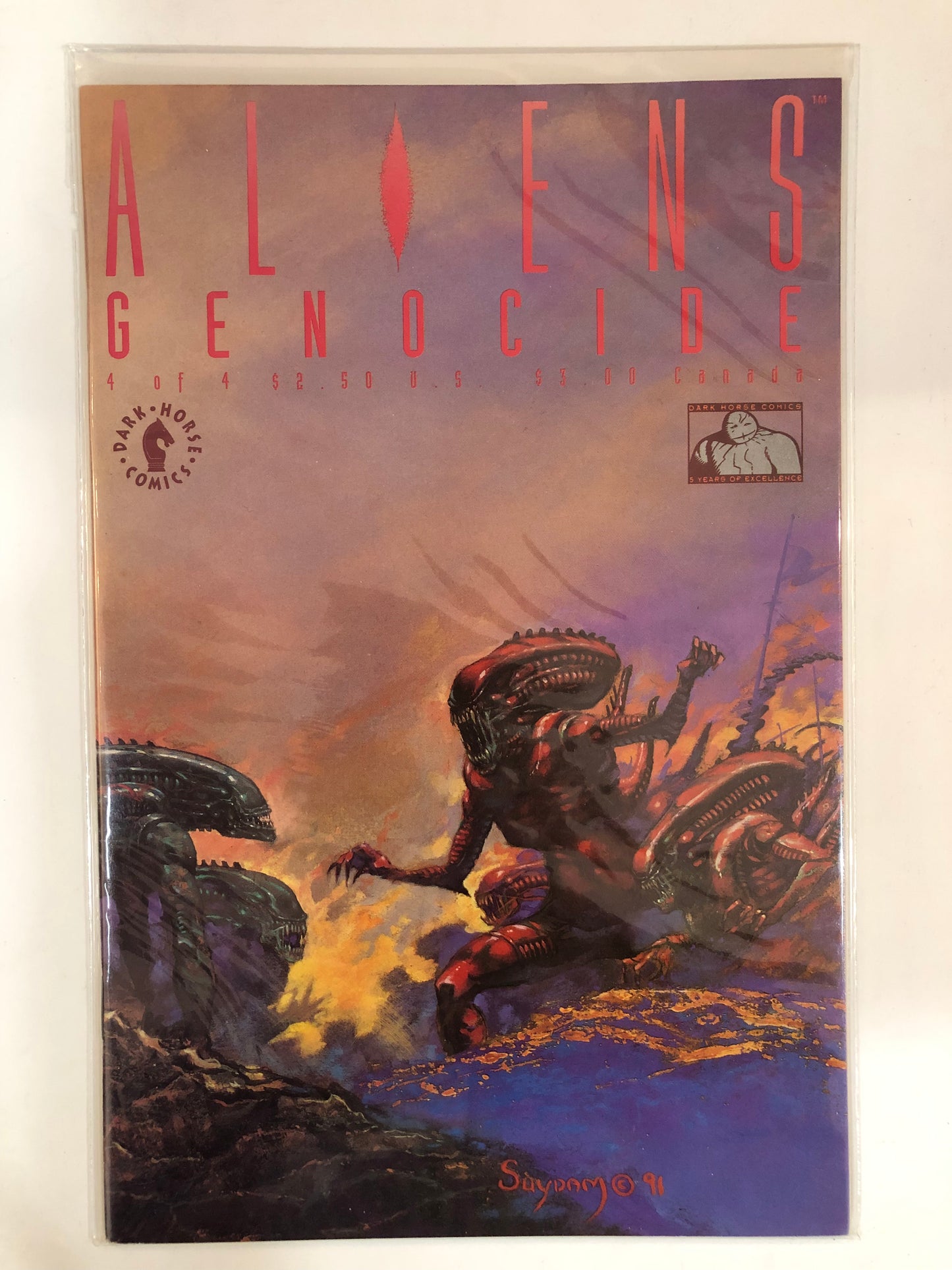 Aliens Genocide #1-4