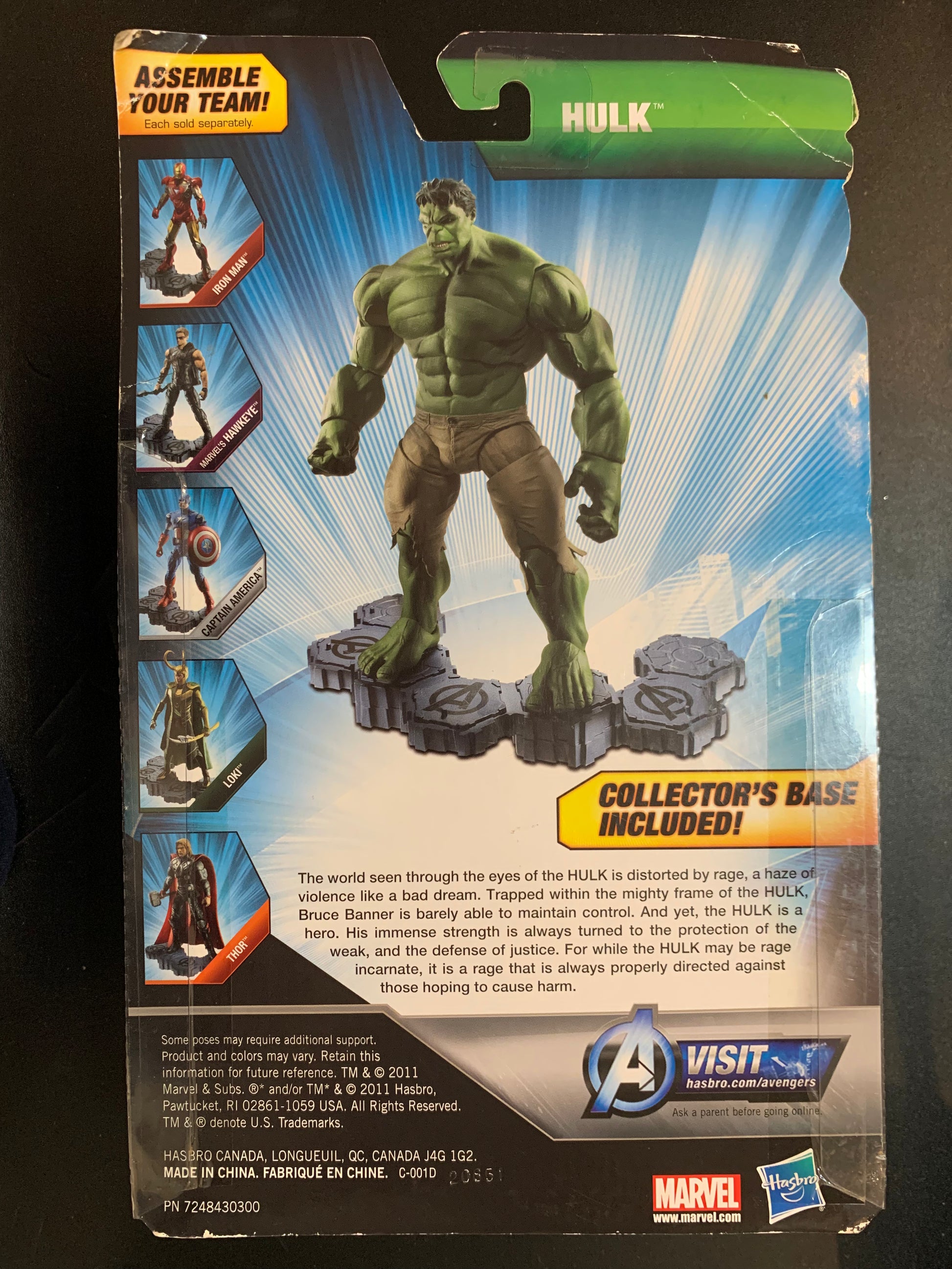 Marvel Movie Series Hulk Figure Walmart Exclusive Neighborhood