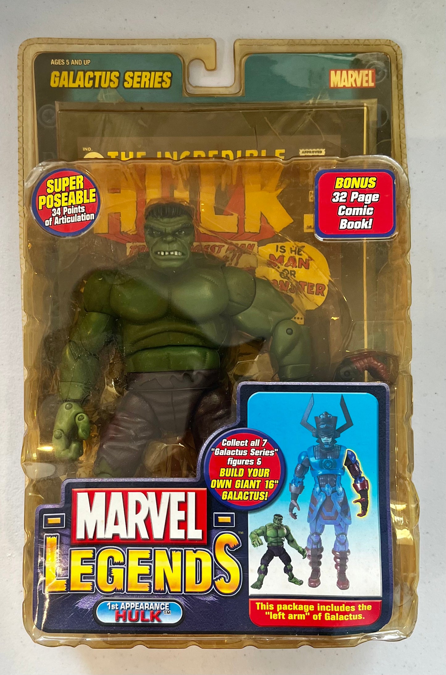 Marvel Legends Hulk 1st Appearance