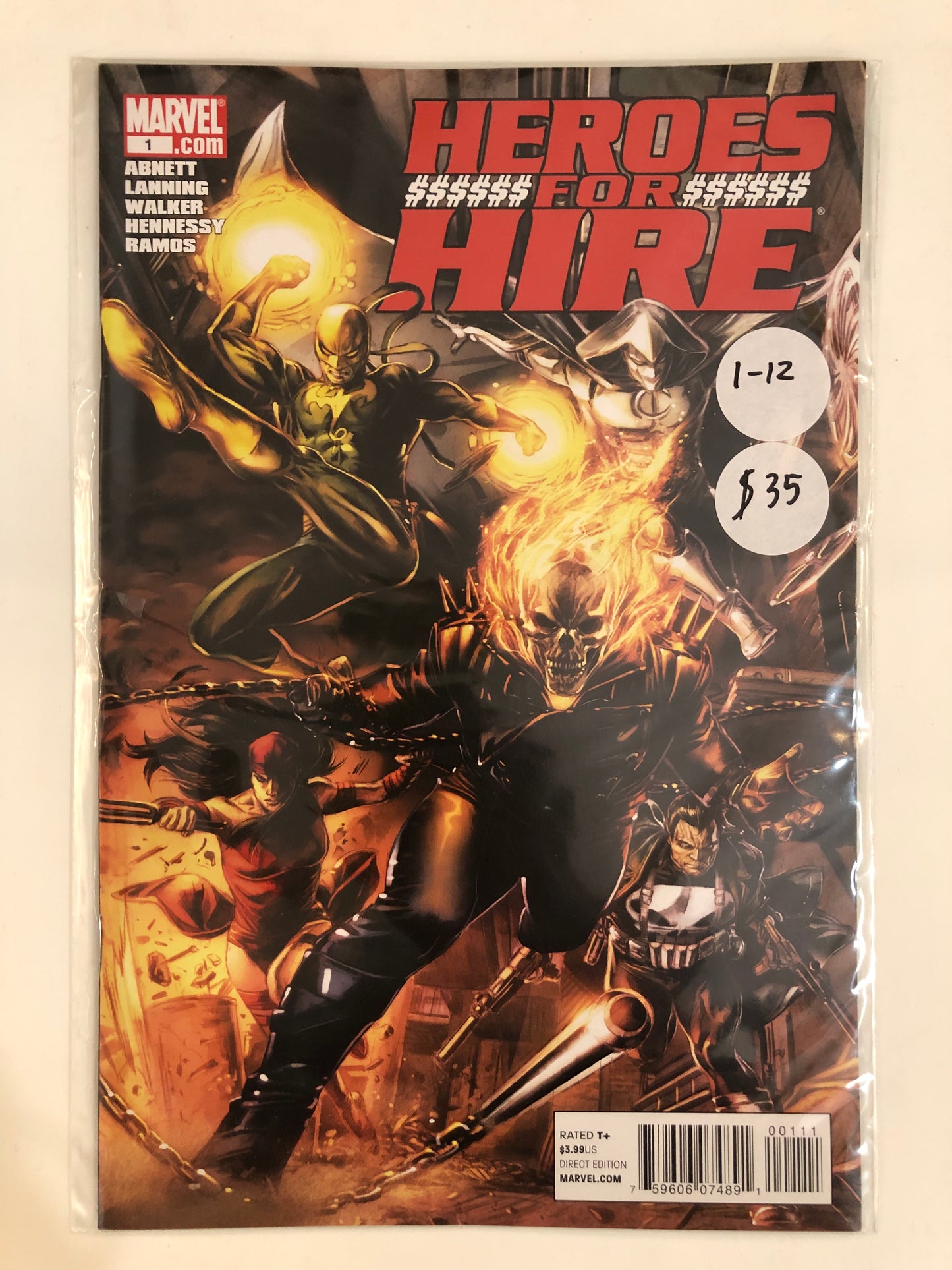 Heroes For Hire #1-12