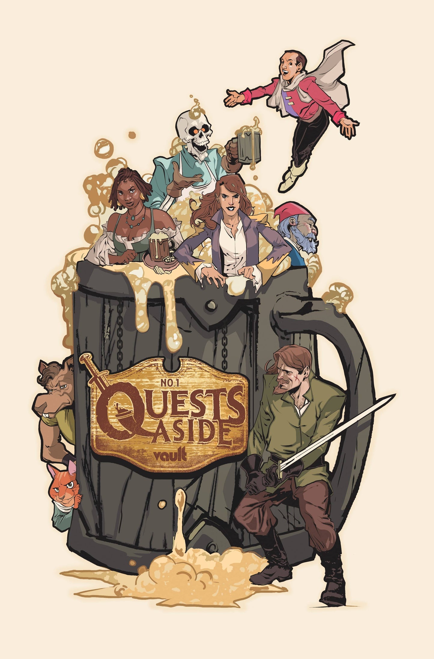 Quests Aside #1 Cover C Gooden Variant