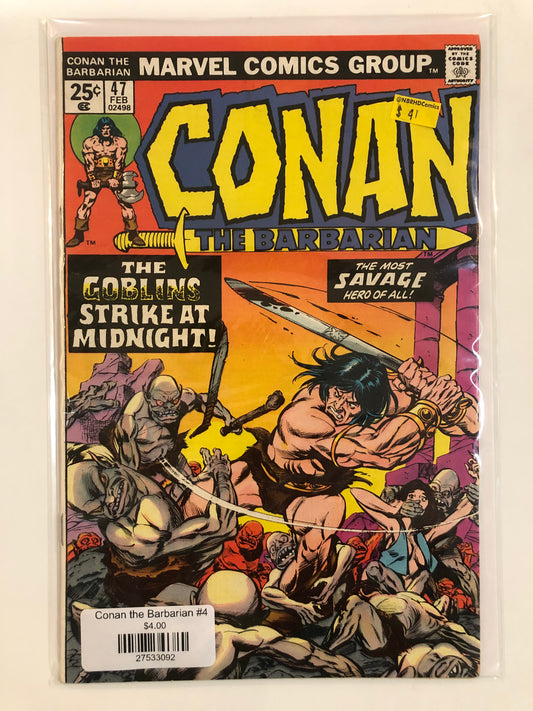 Conan the Barbarian #47