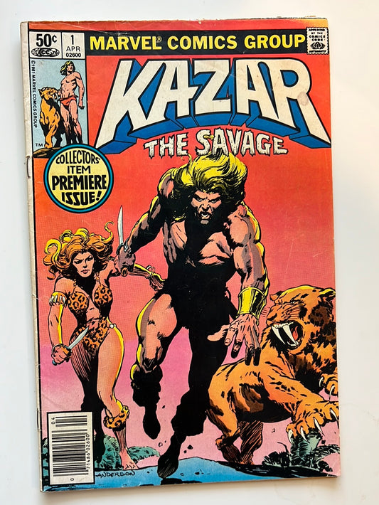 Kazar the Savage (1981) 1