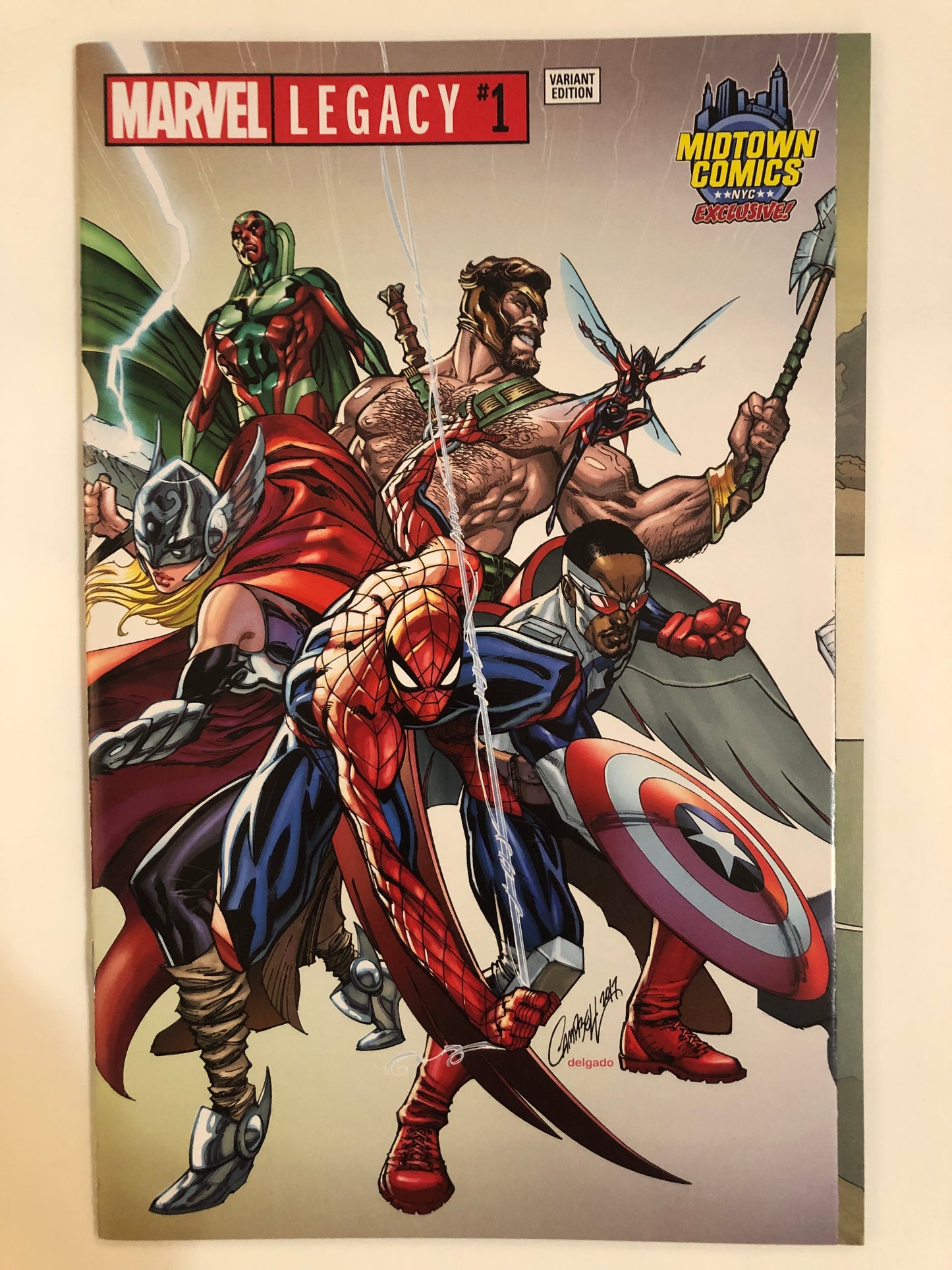 Marvel Legacy #1 Midtown Comics Variant