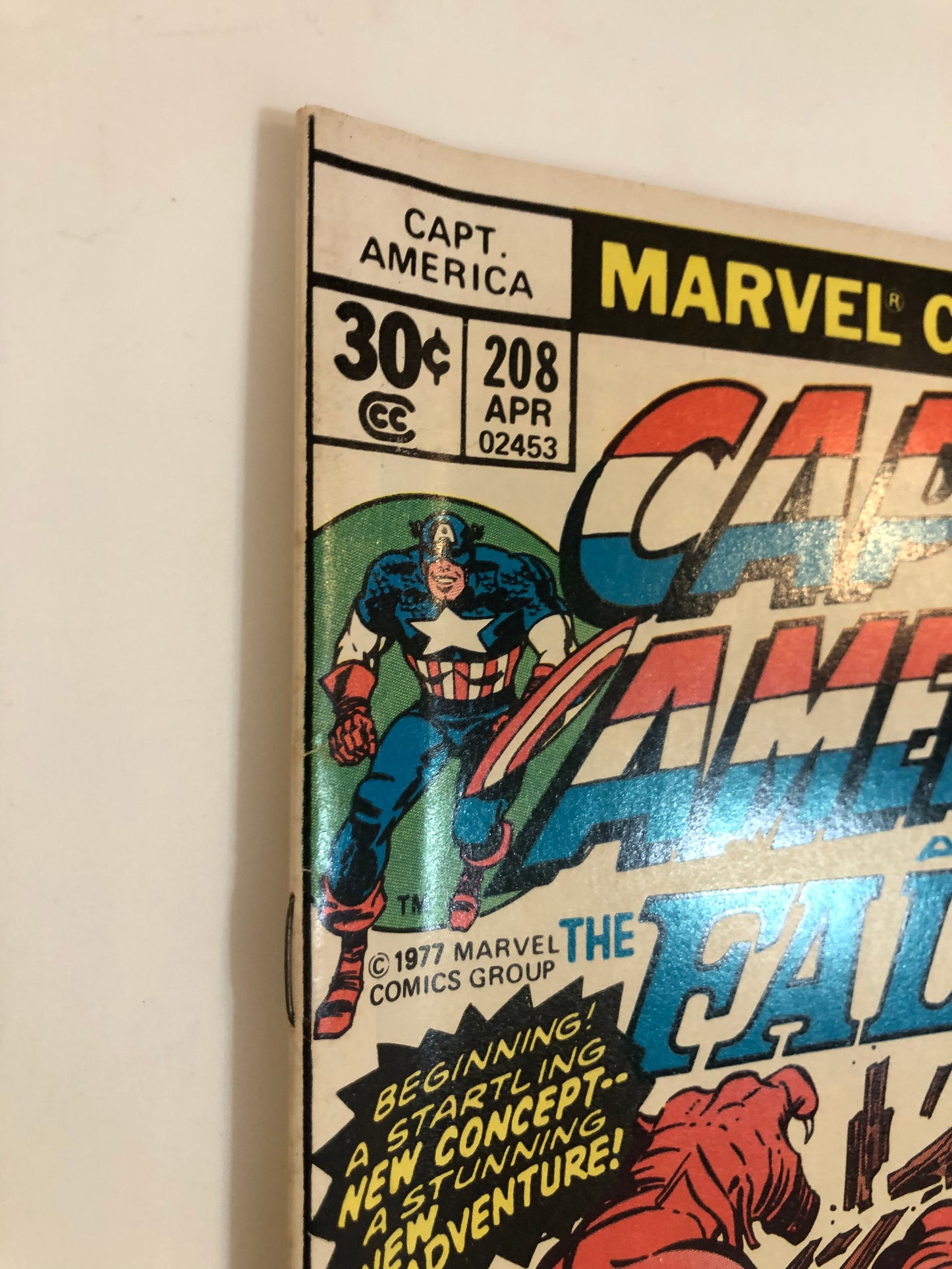 Captain America #208