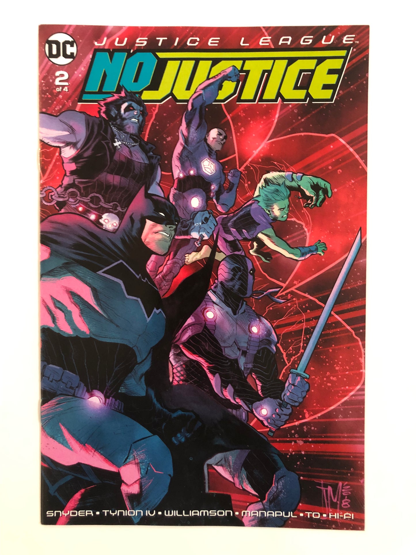 No Justice #1-4 full set