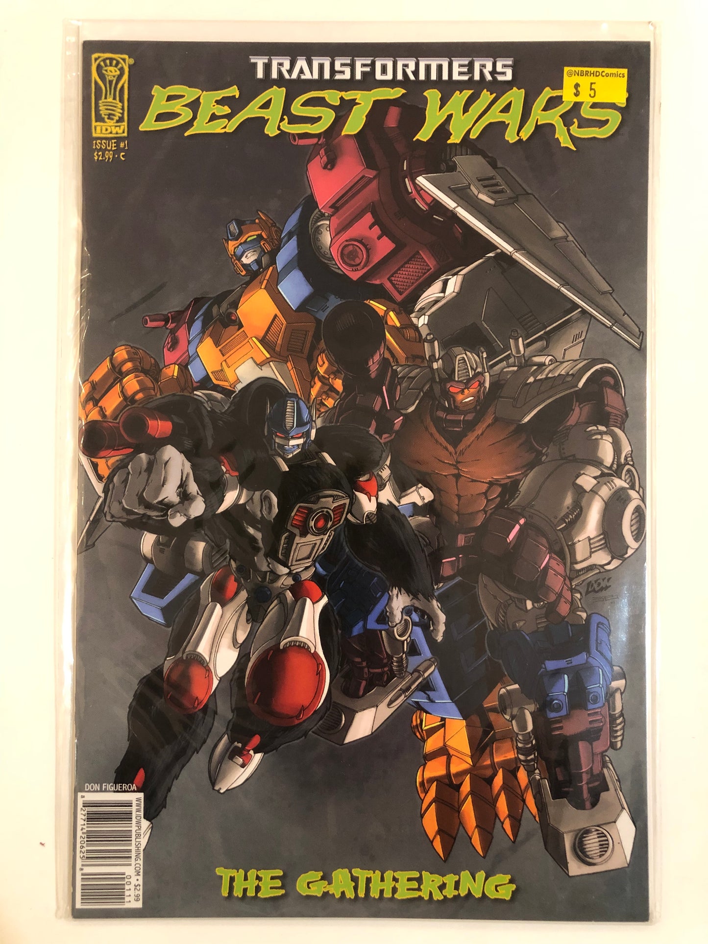 Transformers Beast Wars #1 Cover C