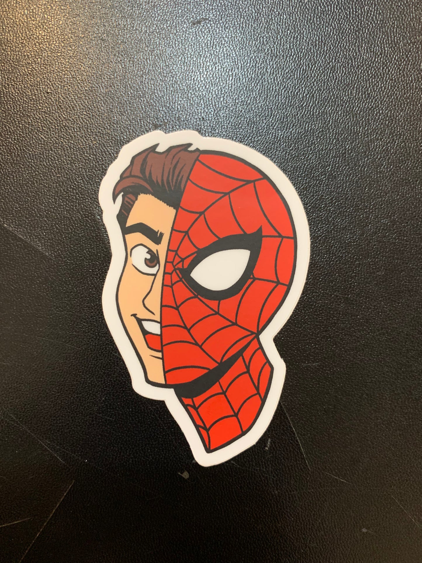 Spider-Man portrait Sticker