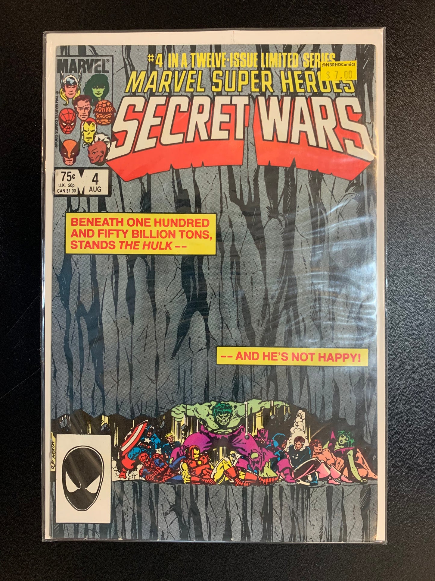 Marvel Super Heroes Secret War #4