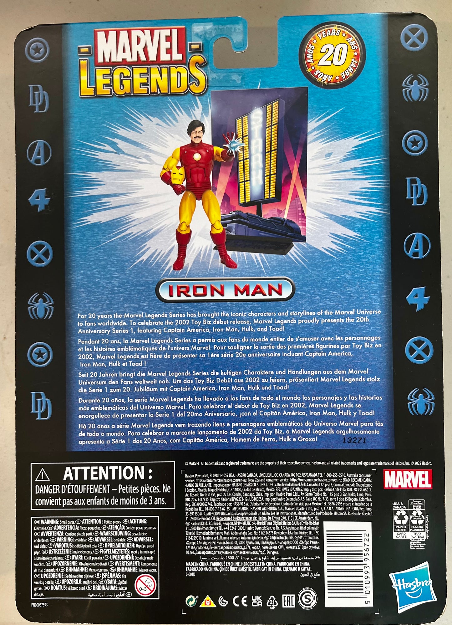 Marvel Legends 20th Iron Man Series 1