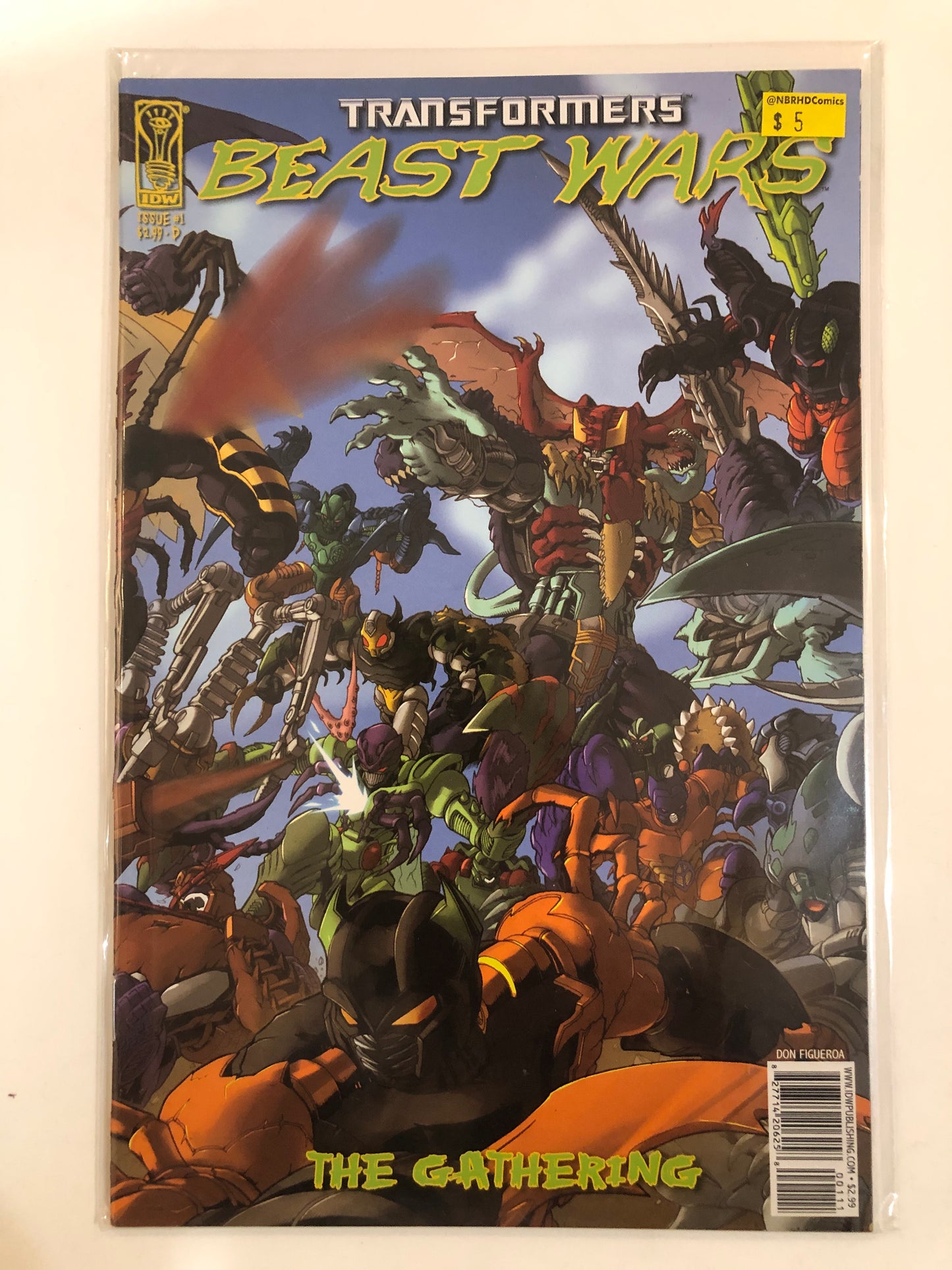 Transformers Beast Wars #1 Cover D