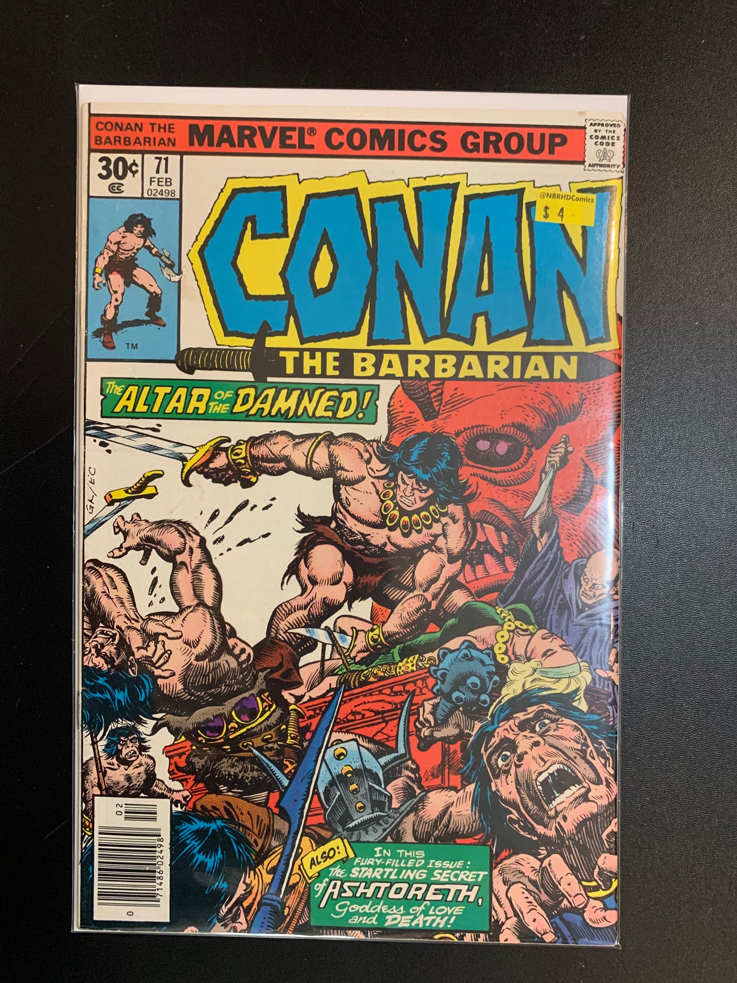 Conan the Barbarian #71 (1970)