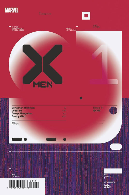 X-Men #1 Muller Design Variant