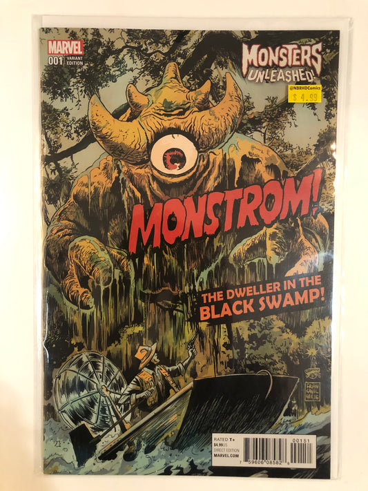 Monsters Unleashed #1 Francavilla Variant