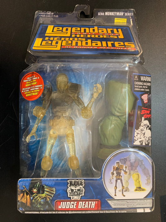 Legendary Comic Heroes Judge Death (Clear Variant)