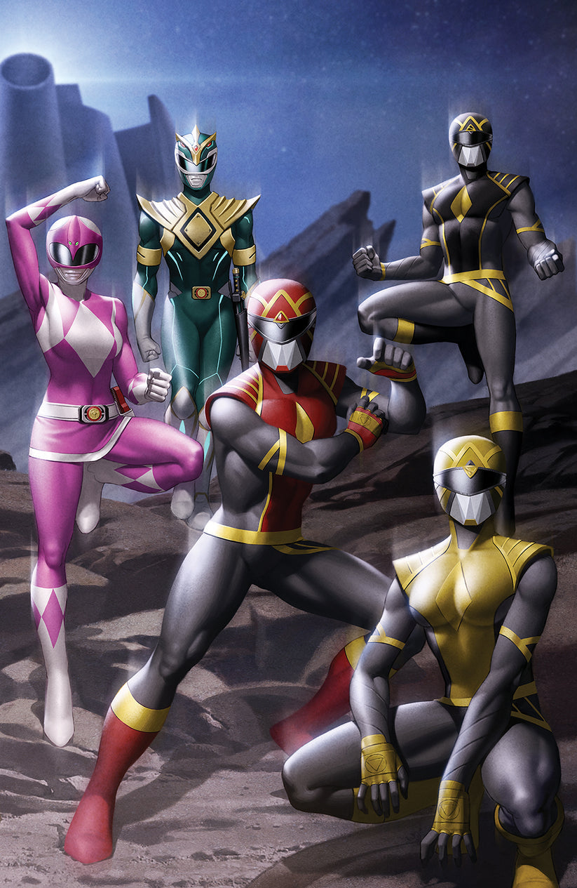 Mighty Morphin Power Rangers #1 Junggeun Yoon Virgin Variant