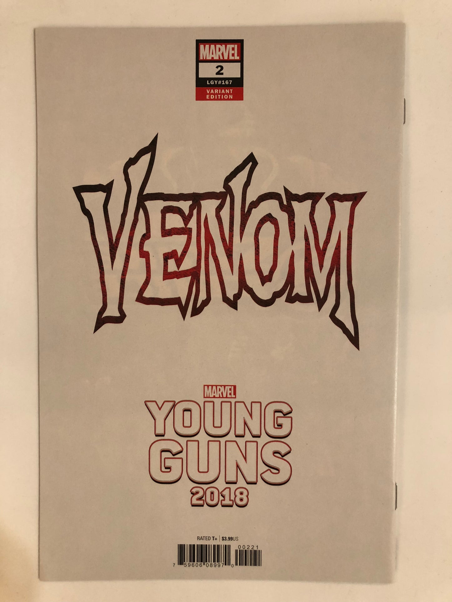 Venom #2 Del Mundo Young Guns Variant