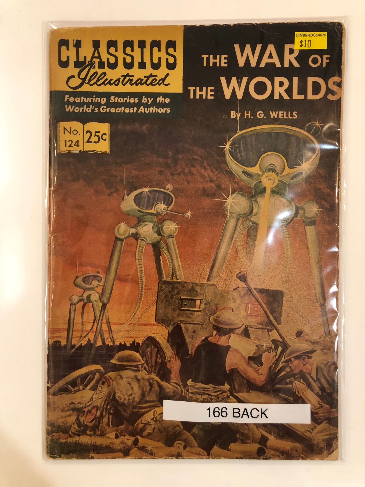 Classics Illustrated: The War of the Worlds #124