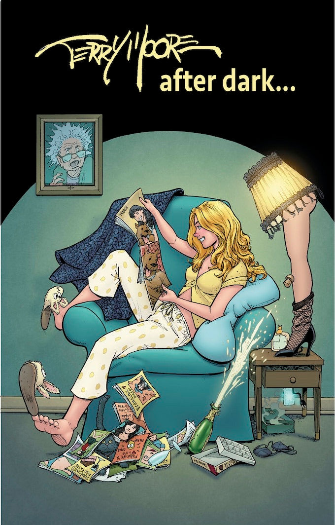 Terry Moore After Dark… Signed HC Kickstarter Excl